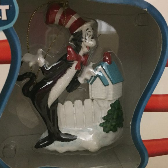 Dr. Seuss Cat in the Hat Kurt Adler Ornament 2003 - Picture 2 of 4